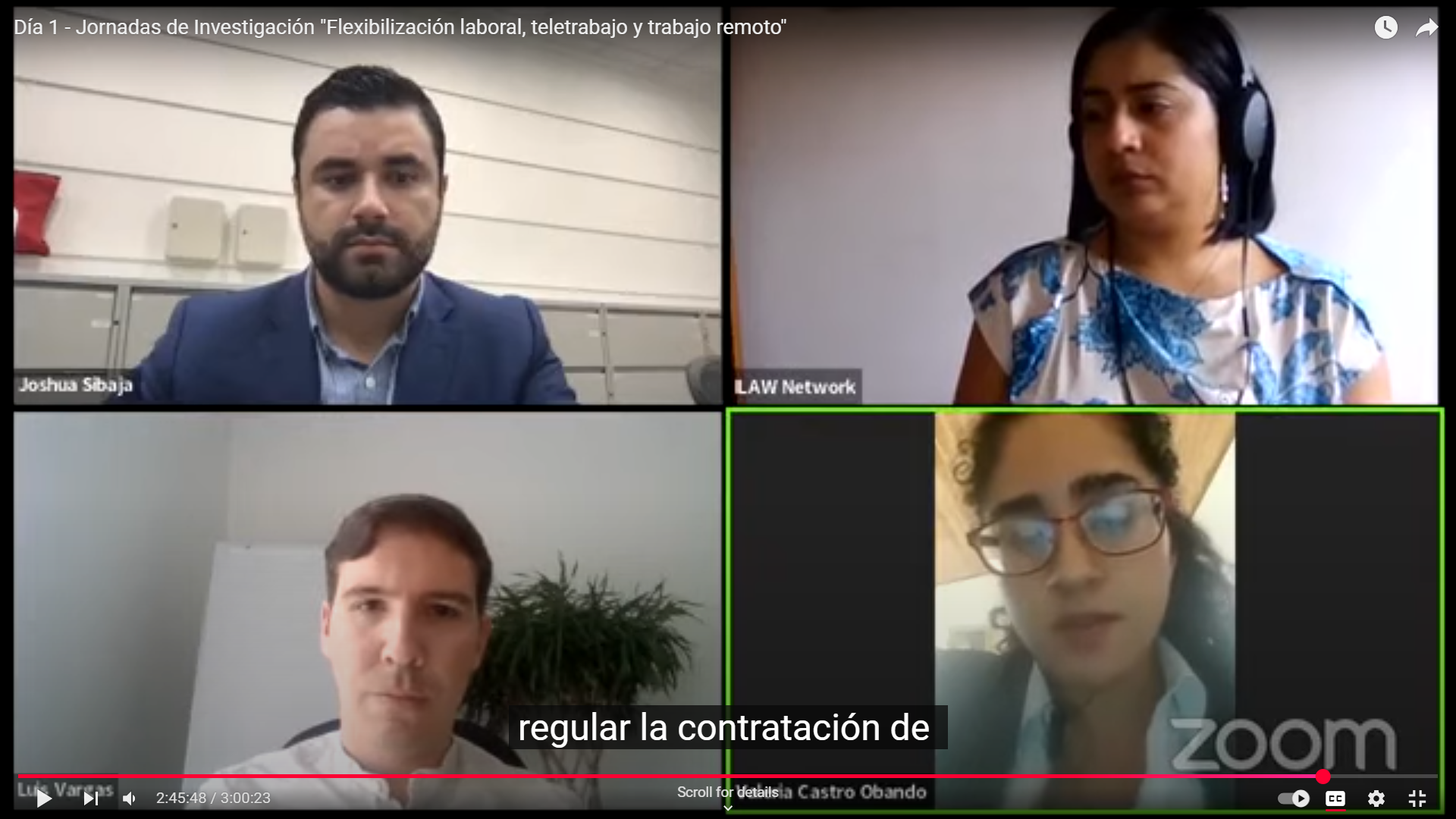 Jornada tel 1 Jornada tel 1