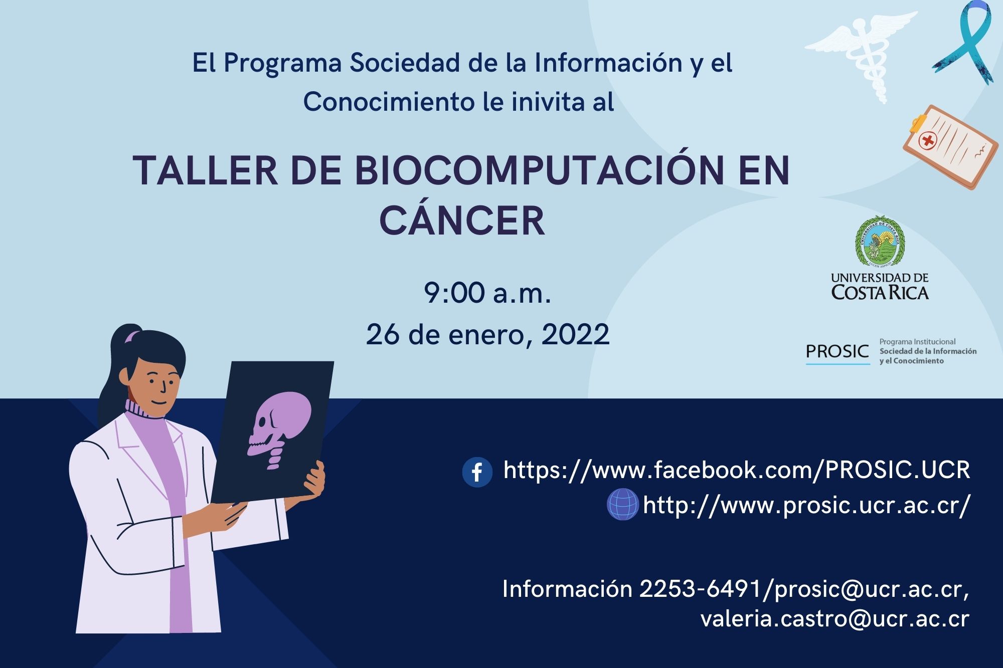 Taller de biocomputación en cáncer