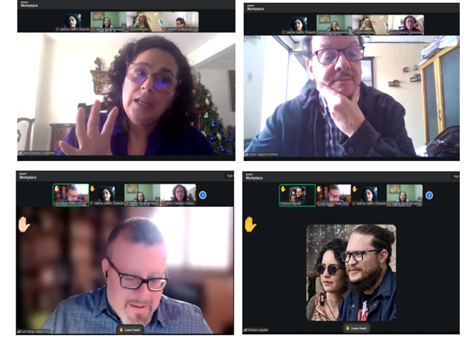 Foto encuentro virtual