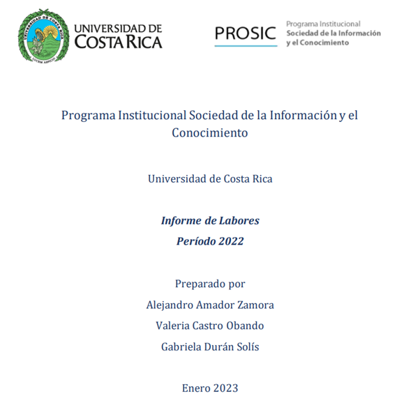 Informe labores 2022